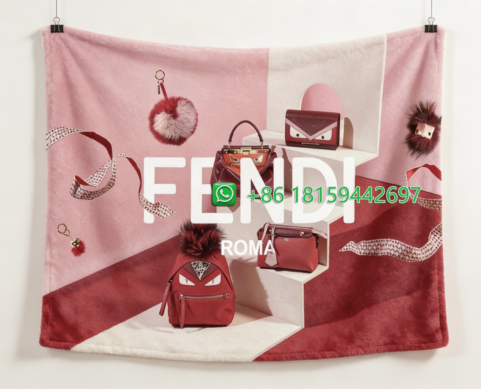 Fendi Throw Blankets